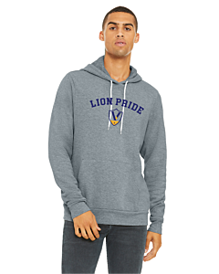 BELLA+CANVAS ® Unisex Sponge Fleece Pullover Hoodie - DTG - Lion Pride Logo