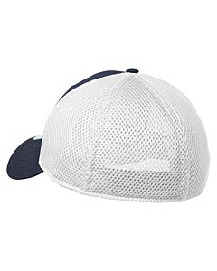 New Era® - Youth Stretch Mesh Cap - Embroidery - Vandermont-Deep Navy/White