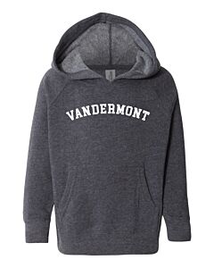 Independent Trading Co. - Toddler Special Blend Raglan Hooded Sweatshirt - DTG -Vandermont Arched Logo - Full Front